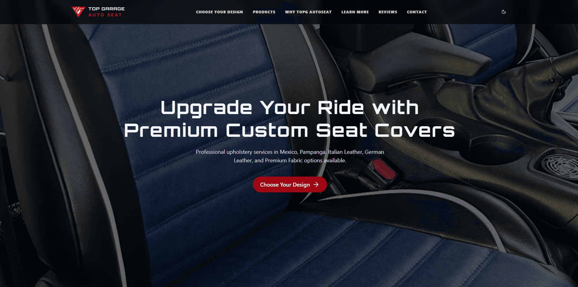 Top G Auto Seat - TENSHIN PONTERES Project Screenshot
